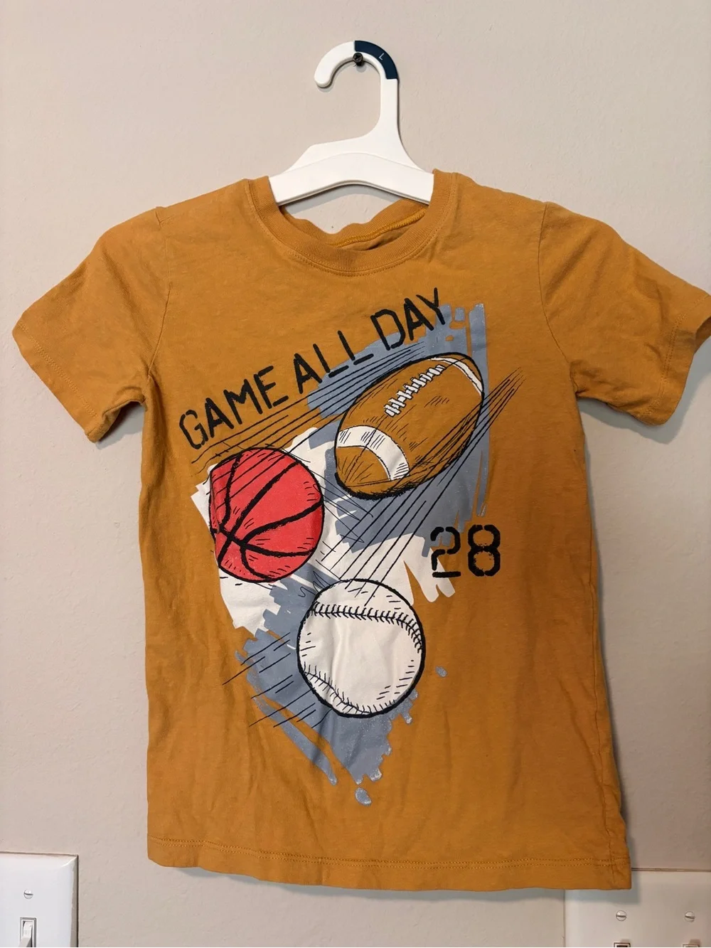 Carter's Mustard Orange Kids' Tee